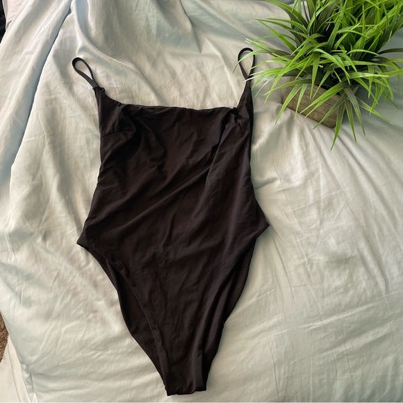 Blue Life Black Low Back One Piece Swimsuit - Picture 3 of 4